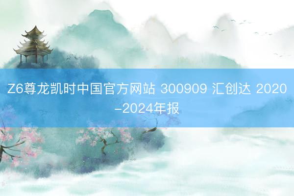 Z6尊龙凯时中国官方网站 300909 汇创达 2020-2024年报