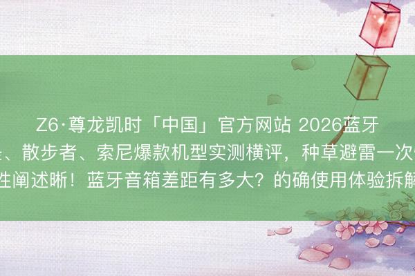 Z6·尊龙凯时「中国」官方网站 2026蓝牙音箱何如选不踩雷？西圣、散步者、索尼爆款机型实测横评，种草避雷一次性阐述晰！蓝牙音箱差距有多大？的确使用体验拆解，生人选购攻略干货收好
